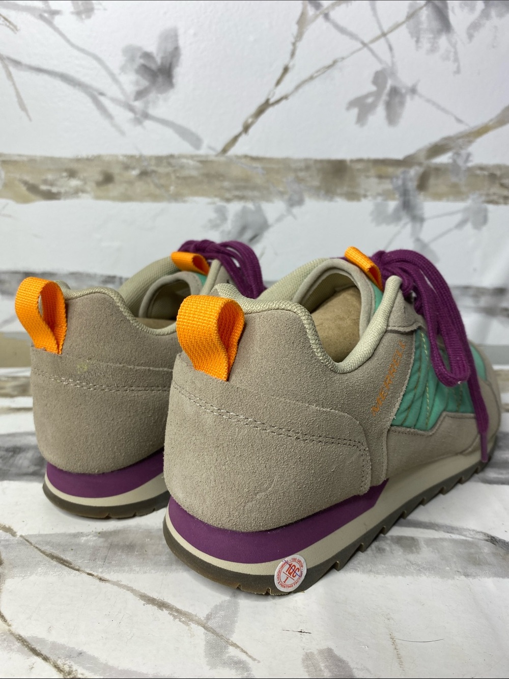 Merrell Alpine Sneakers Moon/Mint View 4
